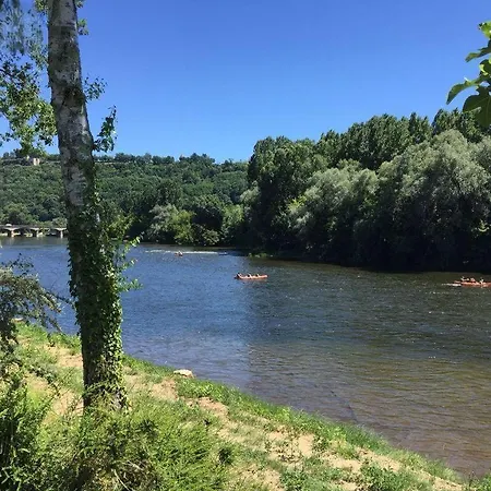 Verte Rive - Maison Climatisee En Bord De Dordogne Casa de Férias *