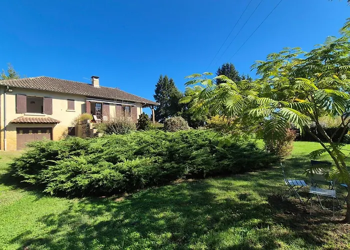 Verte Rive - Maison Climatisee En Bord De Dordogne 펜션