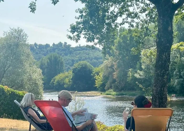 펜션 Verte Rive - Maison Climatisee En Bord De Dordogne *